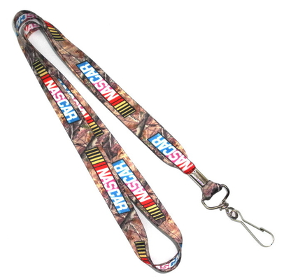 Double Sided Dye Sublimation Lanyards Blanks With Swivel J-Hook supplier