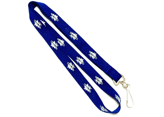 Eco - Friendly Sublimation Custom Polyester Lanyards Single J Hook Accessories supplier