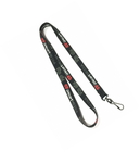 Best Fashion Promotional Dye Sublimation Lanyards with Swivel J Hook Attachment for sale