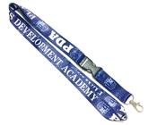 China Plastic Safety Buckle Metal Hook Dye Sublimated Lanyards For Soccer Group Team distributor