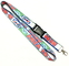Colorful Dye Sublimation Lanyards Metal Hook Plastic Safety Buckle for Sport Activity supplier