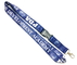 Plastic Safety Buckle Metal Hook Dye Sublimated Lanyards For Soccer Group Team supplier