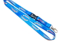 cheap Heat Transfer Color Dye Sublimation Lanyards Custom Printed with Safety Buckle
