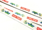 White Background Nylon Dye Sublimation Lanyards Both Sides Logo 900*10mm supplier