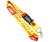 Trol Shell Trademark Dye Sublimation Lanyards With Easily Match Color , Polyester Material supplier