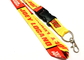 Trol Shell Trademark Dye Sublimation Lanyards With Easily Match Color , Polyester Material supplier