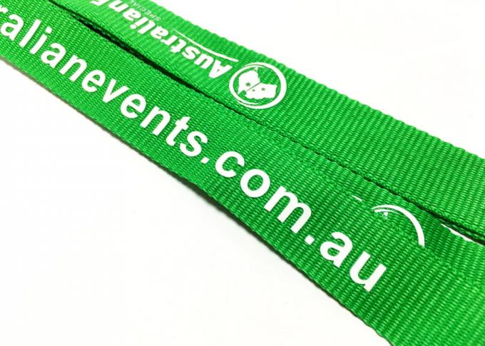 Common Custom Polyester Lanyards Metal Clip Safety Breakaway Festival Gift
