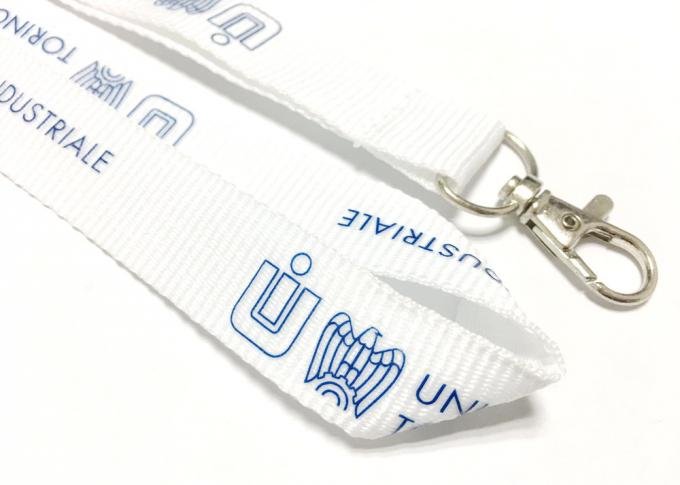 Promotional Gift Custom Polyester Lanyards New Neck Strap Clear Printing