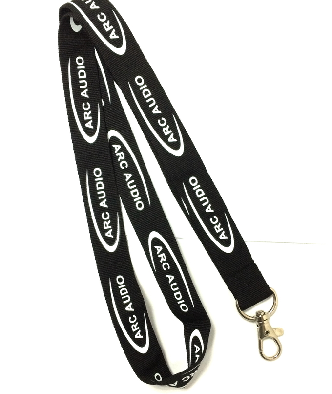 Silk Screen Printing Satin Ribbon Custom Polyester Lanyards with Customized Logo And Color