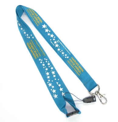 Silk Screen Colorful Logo 100% Nylon Neck Strap, Safety Breakaway Lanyards supplier