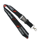 China 900 X 25MM Woven Lanyards Cell Phone Neck Strap Environmental Protection distributor