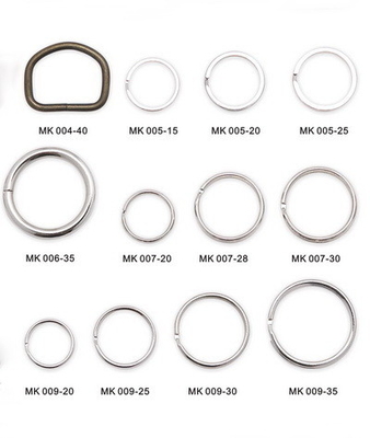 China Casting Lanyard Parts Round Ring Stainless Steel Environmental Protection distributor