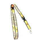 China Corloful Sublimation Lanyard Neck Straps For Id Cards With Cute Cartoon Logo distributor