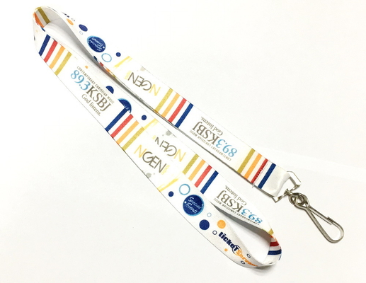 China Custom Printed Lanyards Colorful Shiny Fashionable Cute Printing Swivel J Hook distributor