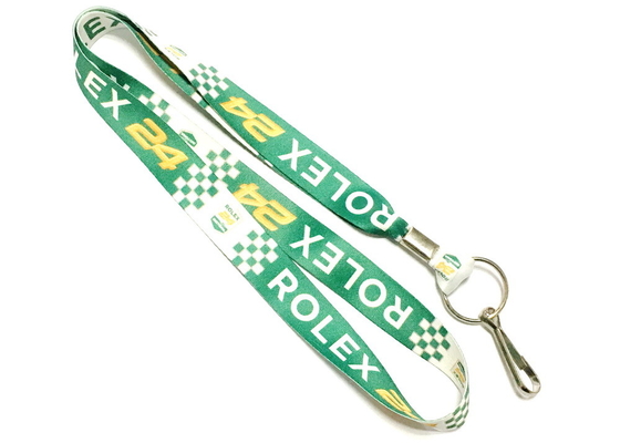 China Customized Logo Dye Sublimation Lanyards Special Attachment Design 900*20mm distributor