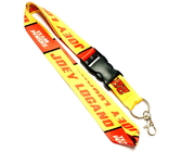 China Trol Shell Trademark Dye Sublimation Lanyards With Easily Match Color , Polyester Material distributor