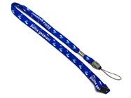China Double Sided Identification Lanyards Safety Brake Clamp Mobile Phone Strap distributor