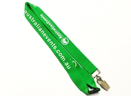 Best Common Custom Polyester Lanyards Metal Clip Safety Breakaway Festival Gift for sale