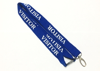 China Egg Hook Safety Break Matched Custom Polyester Lanyards Polyester Material For Sports distributor