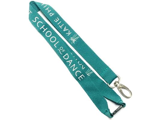 Best Egg Hook Custom Polyester Lanyards Flat Designed Color Wide Neck Strap for sale