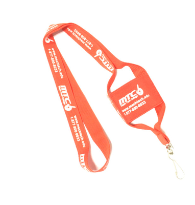 Customized Promotional Custom Polyester Lanyards Mobil Phone Holder Pocket Lanyards supplier