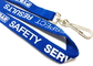 Company Business Custom Polyester Lanyards With Safety Service Logo , J Hook Attachment supplier