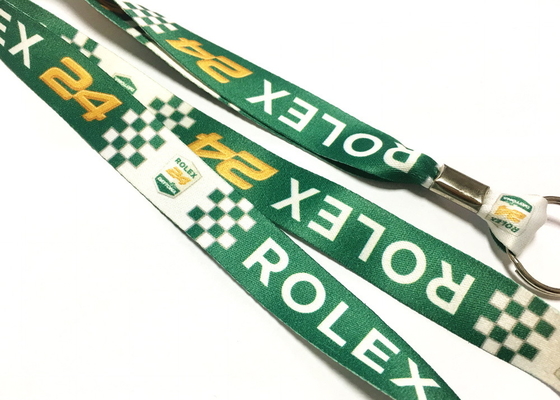 Customized Logo Dye Sublimation Lanyards Special Attachment Design 900*20mm supplier