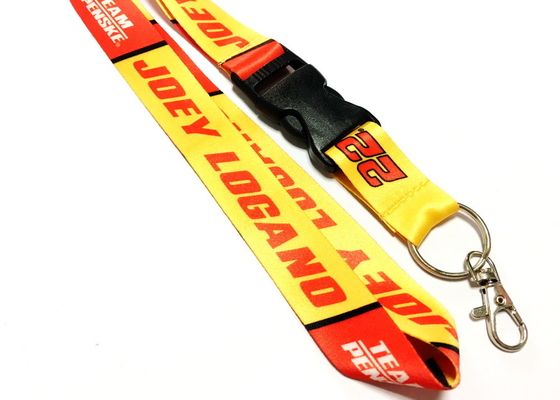 Trol Shell Trademark Dye Sublimation Lanyards With Easily Match Color , Polyester Material supplier