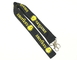 Double Metal Hooks Decorated Custom Polyester Lanyards with New Order Design supplier