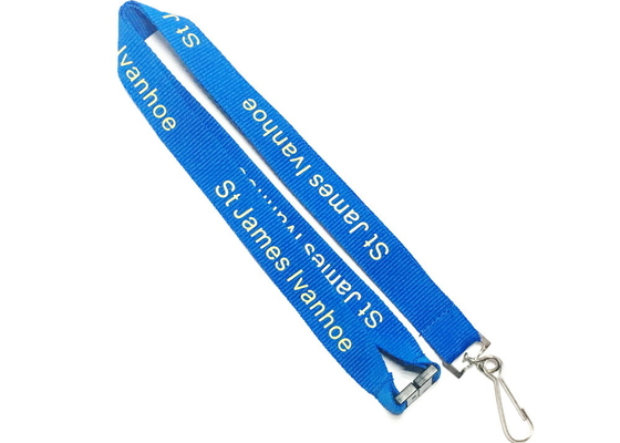 cheap Fashion Custom Polyester Lanyards New Year Activities Necessary With Personalised Logo