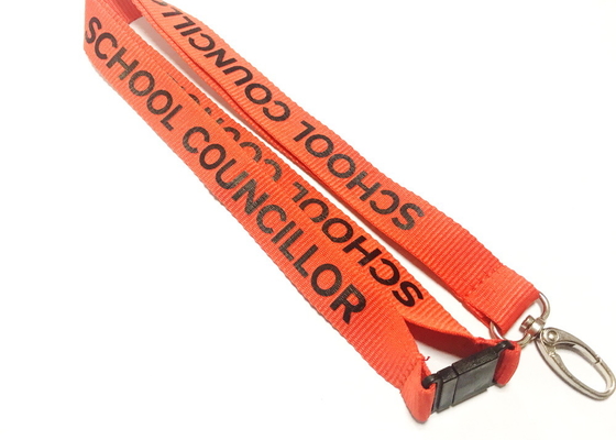 Egg Hook Custom Polyester Lanyards Promotional Gift 900*20mm For Any Events supplier