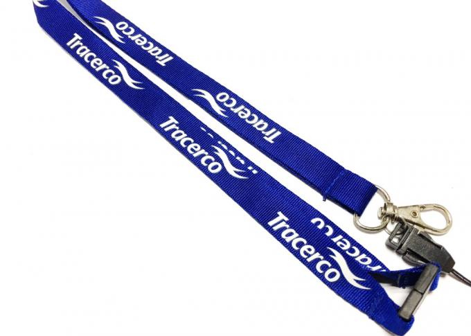 Multipurpose Heat Transfer Lanyards , Silk Screen Lanyards With Various Style