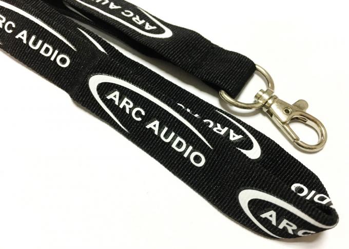 Durable General Custom Breakaway Lanyards High End Metal Hook , 900*15mm