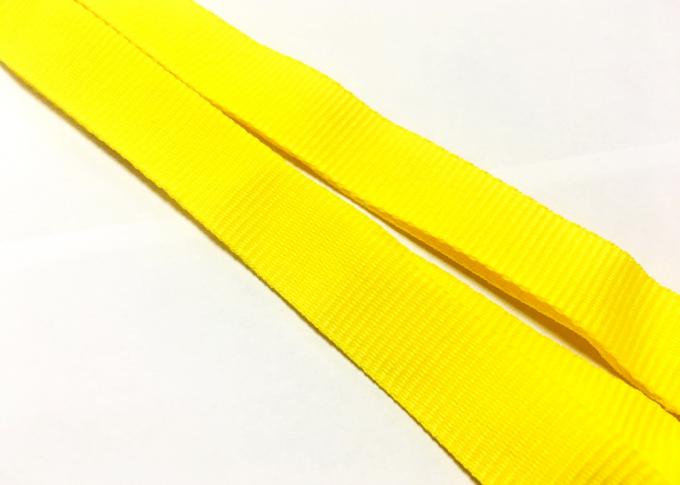 Plain Blank Custom Polyester Lanyards No Printing Casually Wearing For ID Card